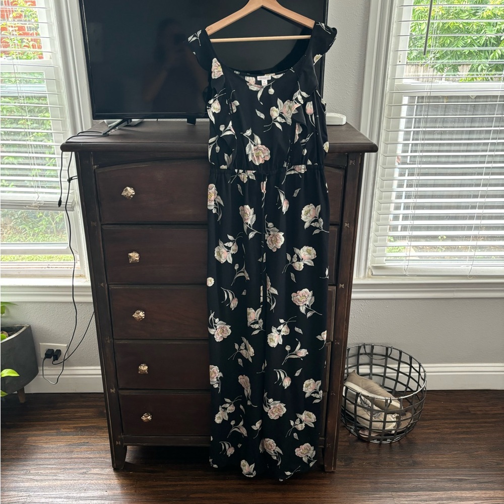 Floral jumpsuit